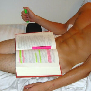 studying naked